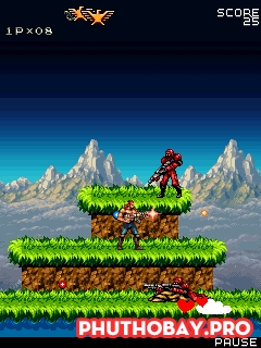 Game Contra 4 Hack Khóa Mạng, Bất Tử Cho Điện Thoại